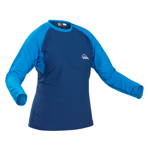 Product photo of blue a women's Palm Helios Longsleeve Base Layer 